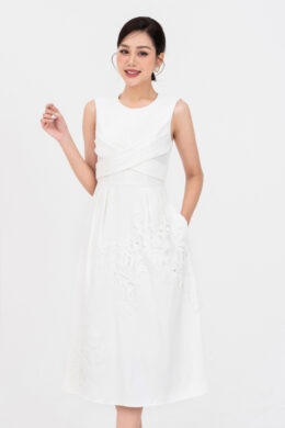 Almira Dress – Đầm Dạo Phố Dáng Xòe